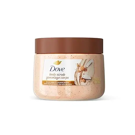 Dove Brown Sugar and Coconut Butter Body Scrub Exfoliates